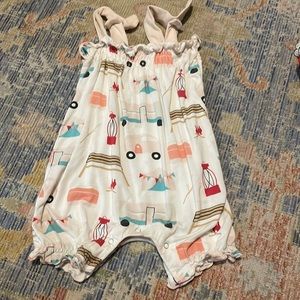 Kickee Pants Rv camper romper- 12-18 months
